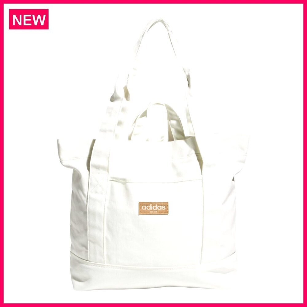 Canvas Tote Bag with Zipper Closure, Large Main Compartment, Front Pocket